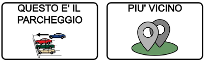 Card PCS: QUESTO E' IL PARCHEGGIO PIU' VICINO